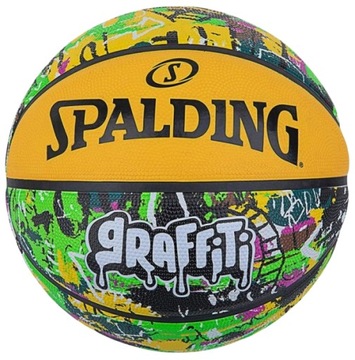 SPALDING Piłka do Koszykówki KOSZA GRAFFITI BALL 7