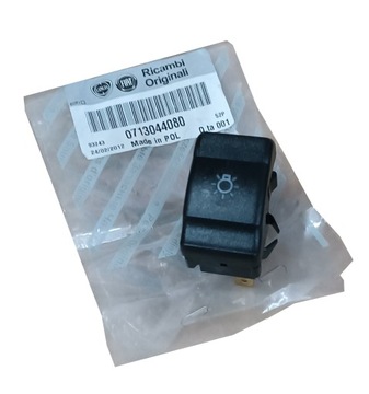 PRZEŁĄCZNIK ŚWIATEŁ ZEWNĘTRZNYCH FIAT CINQUECENTO 713044080 NOWY ORYGINALNY