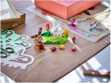 LEGO CREATOR ПАСХАЛЬНЫЕ КРОЛИКИ #40523