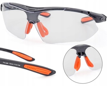OKULARY OCHRONNE BHP BEZBARWNE OKULARY PRZECIWODPRYSKOWE GOGLE