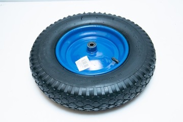 Колесо для тачки надувное 40см 2ПР 4.00-8 + ОСЬ