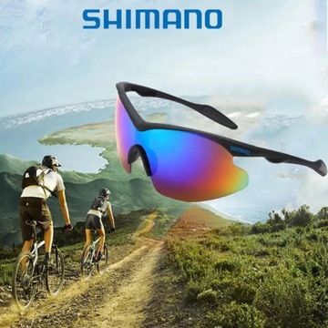 Bezramkowe okulary wędkarskie SHIMANO dla mężczyzn i kobiet na świeżym powietrzu