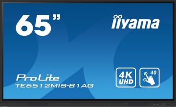 Monitor interaktywny IIYAMA TE6512MIS-B1AG 65 Uchwyt ścienny+HDMI10m 23%vat