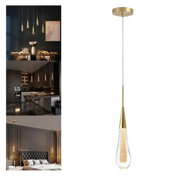 Подвесной светильник Water Drop в скандинавском стиле