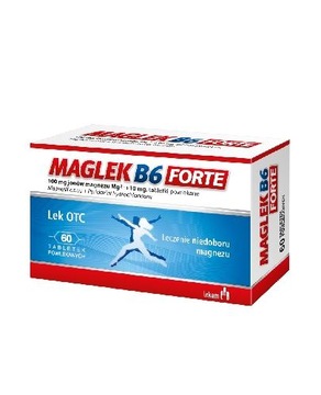 Maglek B6 Forte tabl.powl. 100mg10mg 60ta(2A-1/4)