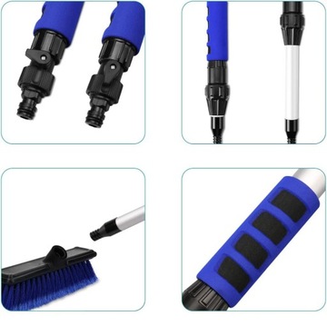 ТЕЛЕСКОПИЧЕСКАЯ ЩЕТКА ДЛЯ МОЙКИ АВТОМОБИЛЯ + КЛАПАН