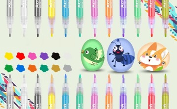 АКРИЛОВЫЕ МАРКЕРЫ ДЛЯ ПОКРАСКИ, ВОДОНЕПРОНИЦАЕМЫЕ МАРКЕРЫ, НАБОР