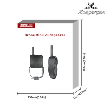 STARTRC DJI MINI3/AIR3 МЕГАФОННЫЙ ДИНАМИК ДЛЯ ВЫСОКОГОРНОГО ДРОНА