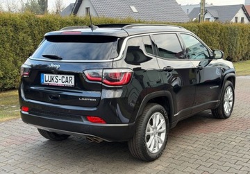 Jeep Compass II SUV Facelifting 1.3 GSE T4 150KM 2021 Jeep Compass 1,3 T 150KM NAVI Key-less Panorama FULL LED Skora Bezwypadkowy, zdjęcie 39