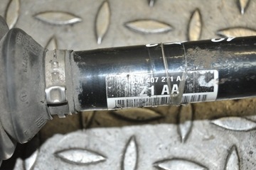 AUDI TT 8J 2.0 TFSI 2007 RHD PŘEDNÍ LEVÝ OS KLIKOVÉ HŘÍDELE POHON