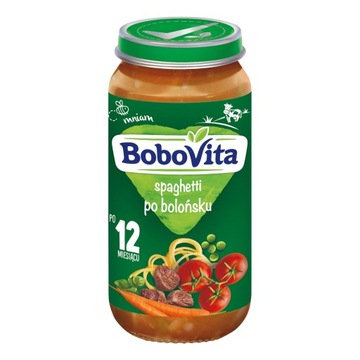 BoboVita Junior Obiadek Spaghetti po bolońsku 250g