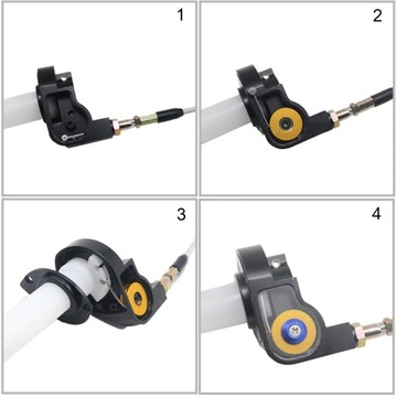 РОЛГАЗ + ТРОС АКСЕЛЕРАТОР КРЕСТ ЭНДУРО СУПЕРМОТО