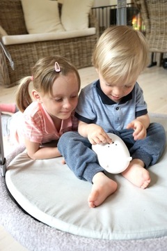 Rabbit&Friends Силиконовый светильник, МЕДВЕДЬ, пилот, розовый