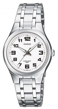 Zegarek damski na srebrnej bransolecie CASIO cyfry