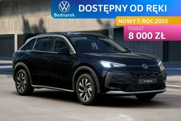 Volkswagen T-Roc I SUV Facelifting 1.5 TSI ACT 150KM 2025 Volkswagen T-Roc NOWY T-ROC 2025! Wersja Life 1.5