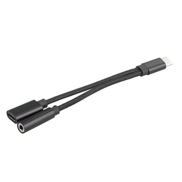 Адаптер для аудио и зарядки 2 в 1 / USB C и 3.5