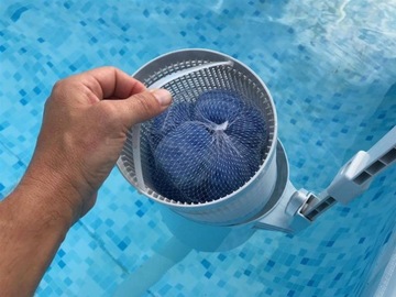 Фильтрующие шарики Silverloon 700 г с ионами серебра = фильтр для песочного насоса 25 кг