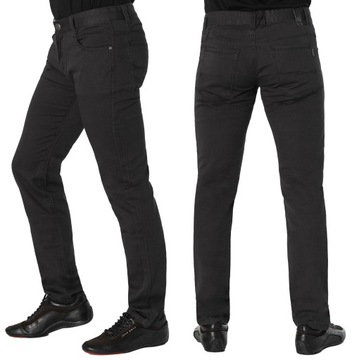 Мужские брюки из 100% хлопка с классическими прямыми штанинами 2611 W32 Коричневые