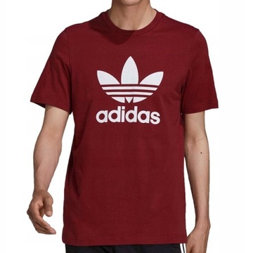 Adidas Originals bordowa koszulka t-shirt męski DT4403 L