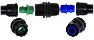 5x Twisted QJ Clamping подходит к линии Ø16x20 Quick Lock Fi16fi20