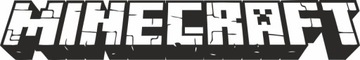 MINECRAFT NAKLEJKA Napis NA ścianę Naklejki L