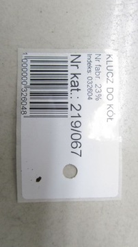 AVENSIS T27 FACELIFT T29 KLÍČ DO KOL 15-