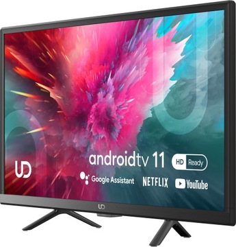 ТВ UD 24W5210 ANDROID SMART TV DVBT-T2 HEVC