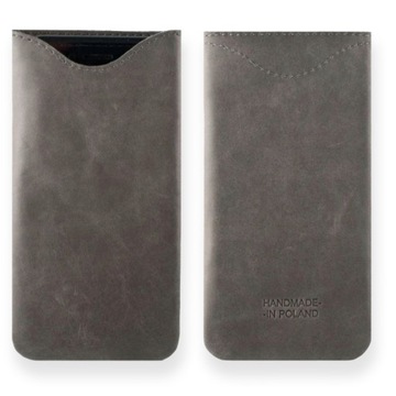 LEO ETUI CASE WSUWKA Z NATURALNEJ POLSKIEJ SKÓRY do GALAXY S7