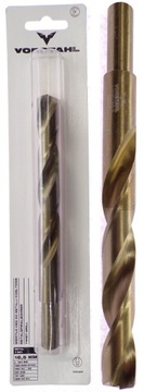 WIERTŁO DO METALU 16,5MM KOBALTOWE HSS-E HSS-Co ZATOCZONE PODTACZANE INOX
