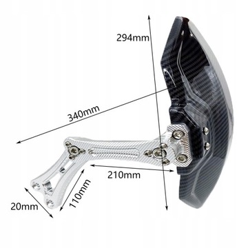 Заднее крыло мотоцикла подходит для аксессуаров
