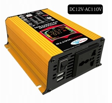 Инвертор 6000 Вт Интеллектуальный инвертор 12 В 220 В