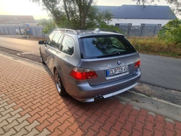 BMW Seria 5 E60 Touring 525 d 177KM 2005 BMW Seria 5 2.5 177Ps Navi Skora Panorama Alu Kombi Gwarancja 2.5 Diesel, zdjęcie 5