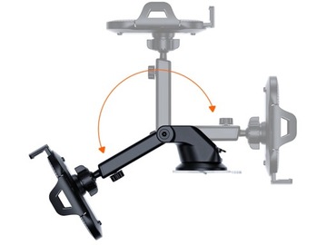 АВТОДЕРЖАТЕЛЬ ДЛЯ ТЕЛЕФОНА, ОКНА, ПРИБОРНОЙ ПАНЕЛИ + КАБЕЛЬ