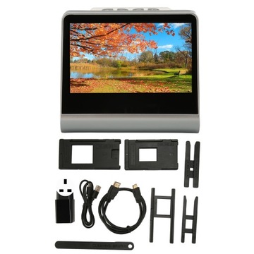 film scanner 5 inch color hd screen 14mp 22mp jpeg ntsc pal usb c mini hd p