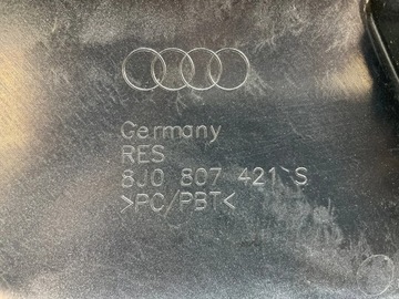 Audi TT 8J S-LINE Задний спойлер, диффузор 8J0807421S