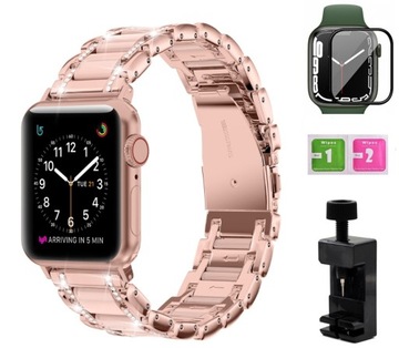 PASEK DO APPLE WATCH 1 2 3 4 5 6 7 8 9 SE ULTRA 42MM 44MM 45MM 49MM + SZKŁO