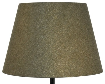 Abażur Do Lampy Klosz Stożek E27 Stylowy Stare Złoto 34x44 H29 PRATO