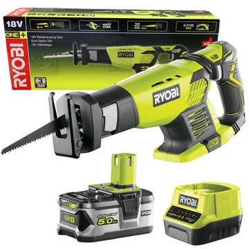 RYOBI PIŁA SZABLASTA AKUMULATOROWA PILARKA LISICA RRS1801M 18V +5Ah
