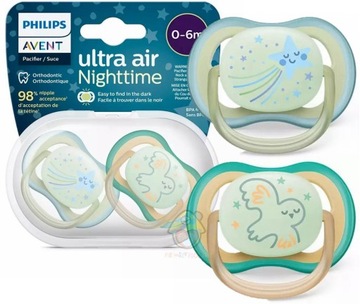AVENT SMOCZEK USPOKAJAJĄCY ULTRA AIR 0-6 m ŚWIECĄ