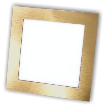 Oświetlenie schodowe oprawa oświetleniowa lampka LED Q1 MOSIĄDZ Skinder