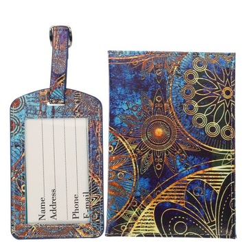 1 КОМПЛЕКТ ДОРОЖНЫЙ ЧЕХОЛ ДЛЯ ПАСПОРТА ЛЕГКАЯ ВЕШАЛКА ДЛЯ БАГАЖА ЧЕМОДАН TA