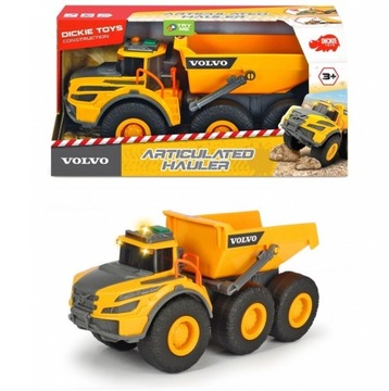 WYWROTKA VOLVO DICKIE TOYS CONSTRUCTION Z DŹWIĘKIEM I ŚWIATŁEM 3723004