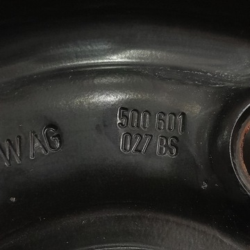 4× DISK OCELOVÝ VOLKSWAGEN OE 6.0" X 16" 5X112 ET 48