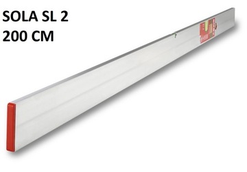 POZIOMICA ŁATA MURARSKA SOLA SL 2 200 CM ALUMINIUM