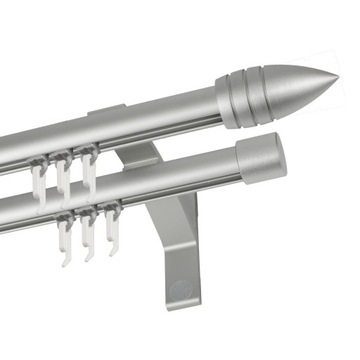 Карнизы, двойной потолочный карниз, 160 см. Снаряд