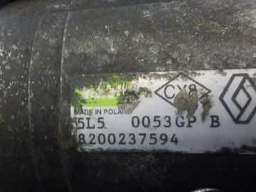 ESPACE IV LAGUNA 2.2 DCI 07R 150KM G9T742 STARTÉR 8200237594