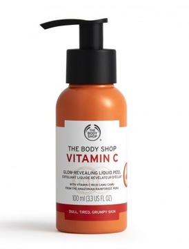 THE BODY SHOP VITAMIN C GLOW REVEALING LIQUID PEEL Peeling twarz Witamina C