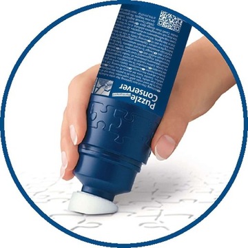 Подготовка к консервации пазла