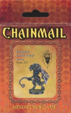 D&D Chainmail: Naresh Demonic Gnoll Adept