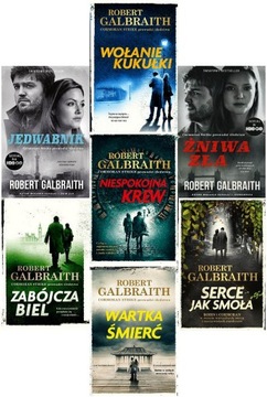 GALBRAITH - pakiet 7x CORMORAN STRIKE / Wołanie Jedwabnik Żniwa Zabójcza
